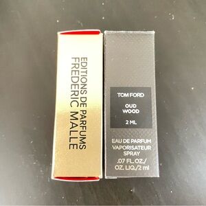 Tom Ford Oud Wood & Frederic Malle Promise samples